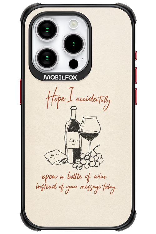Bottle of wine 2.0 - Apple iPhone 15 Pro