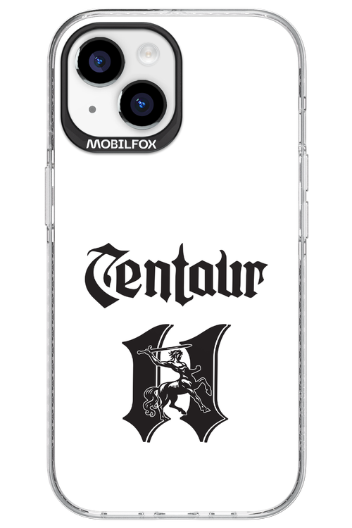 Centaur Logo White 2.0 - Apple iPhone 15