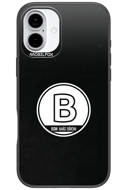 Amig bírom Black - Apple iPhone 16 Plus