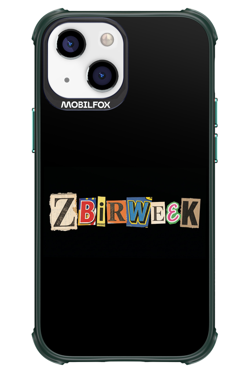 Zbirweek (black) 2.0 - Apple iPhone 13 Mini