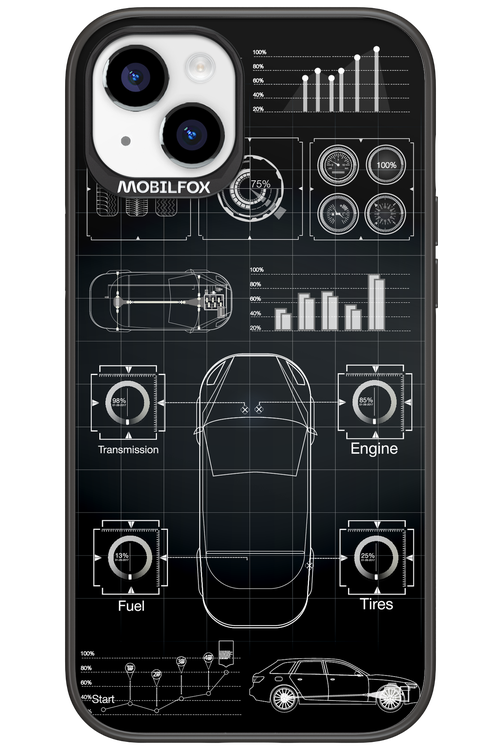 Cyber Grid 2.0 - Apple iPhone 15 Plus