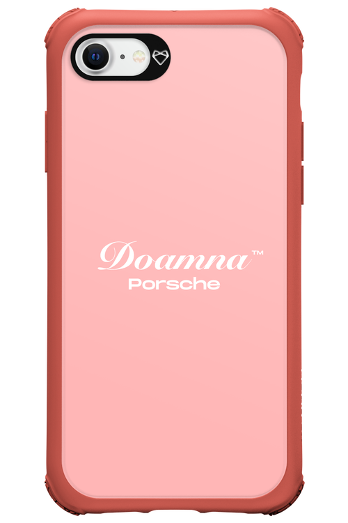 Doamna Porsche (pink) - Apple iPhone 8