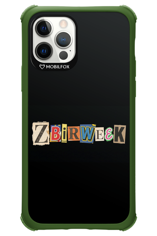 Zbirweek (black) 2.0 - Apple iPhone 12 Pro