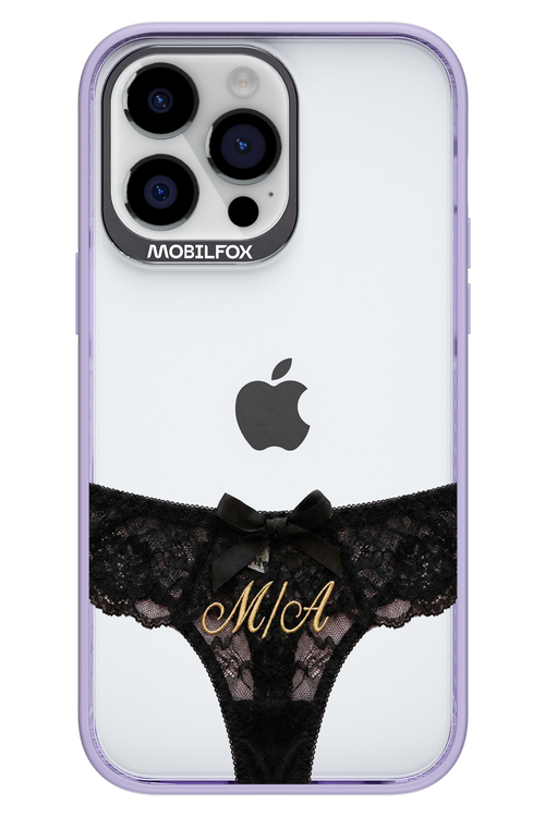 Black Panties Transparent 2.0 - Apple iPhone 14 Pro Max