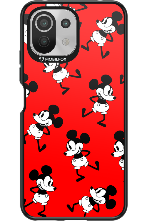 Iconic Mouse (red pattern) - Xiaomi Mi 11 Lite (2021)