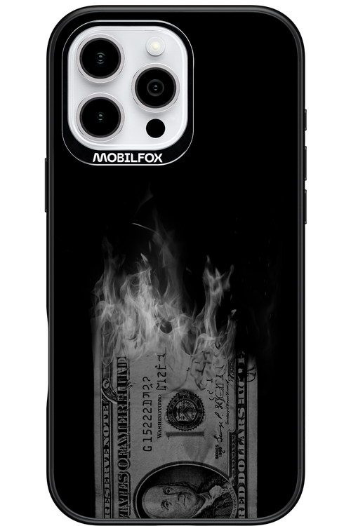 Money Burn B&W 2.0 - Apple iPhone 16 Pro Max