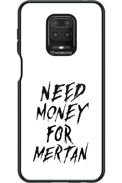 Need Money For Mertan Black - Xiaomi Redmi Note 9 Pro