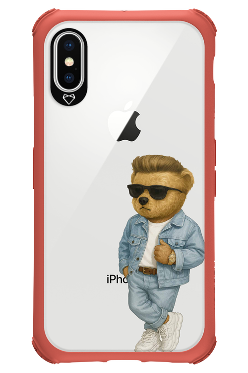 Gamibear (Transparent) - Apple iPhone X