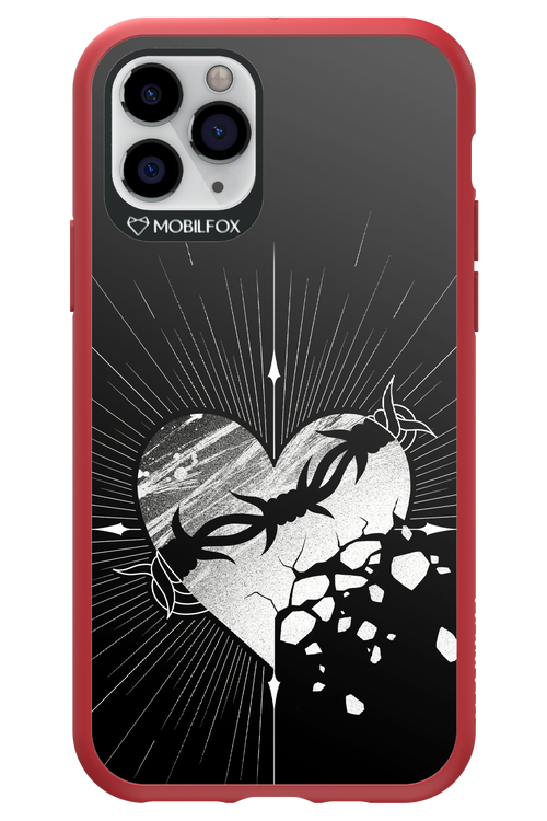 Fehér Szív 2.0 - Apple iPhone 11 Pro