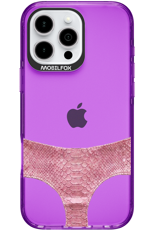 Snake Leather Panties Transparent 2.0 - Apple iPhone 16 Pro Max