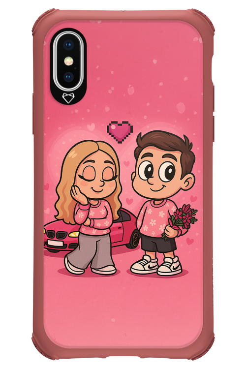 Pink Amour 2.0 - Apple iPhone X