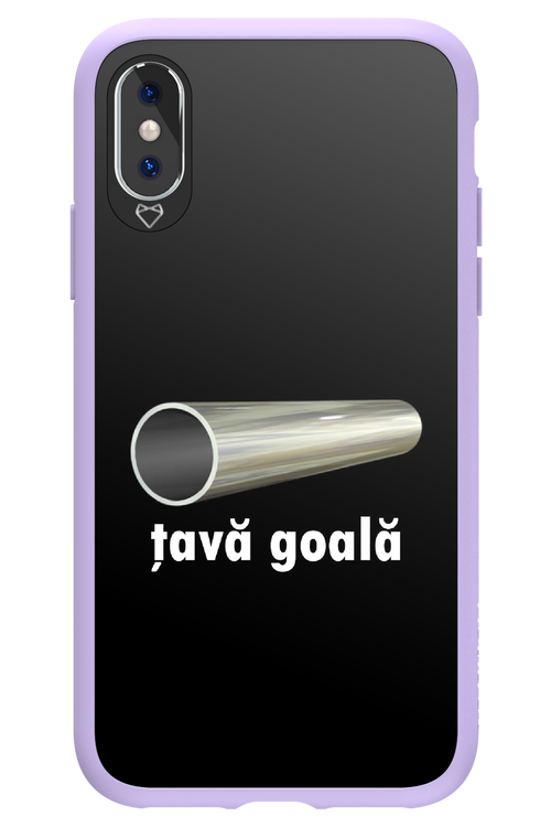 Țavă Goală Black - Apple iPhone XS