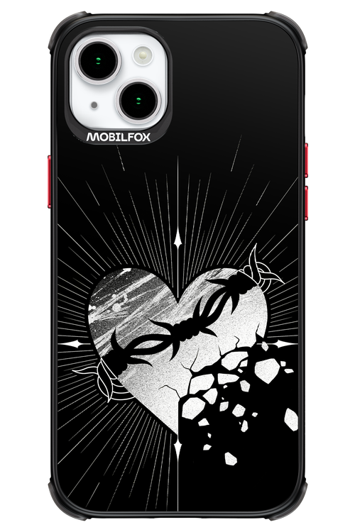 Fehér Szív 2.0 - Apple iPhone 15 Plus