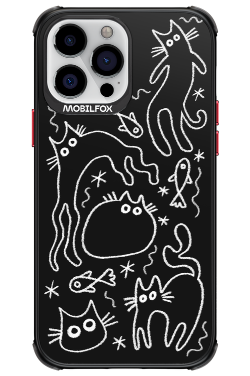 CHALK_CATS 2.0 - Apple iPhone 13 Pro Max