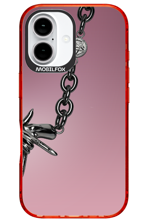 Chain dreapta roz 2.0 - Apple iPhone 16