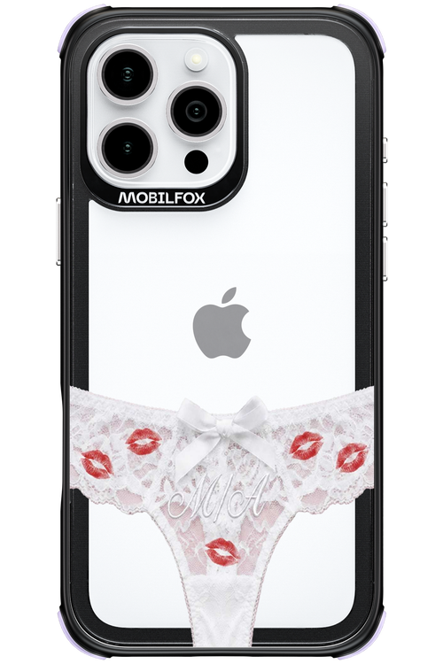 White Panties Transparent 2.0 - Apple iPhone 16 Pro Max
