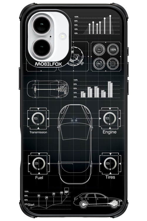 Cyber Grid 2.0 - Apple iPhone 16 Plus