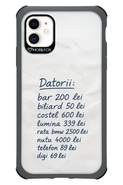 The List - Apple iPhone 11