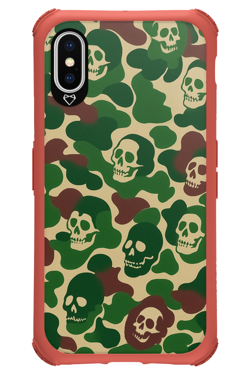 Camo Skull - Apple iPhone XS