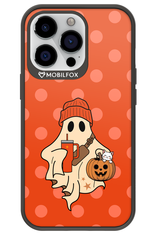 Ghost Girl (Orange) - Apple iPhone 13 Pro