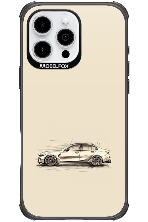 Sketch Car - Apple iPhone 16 Pro Max