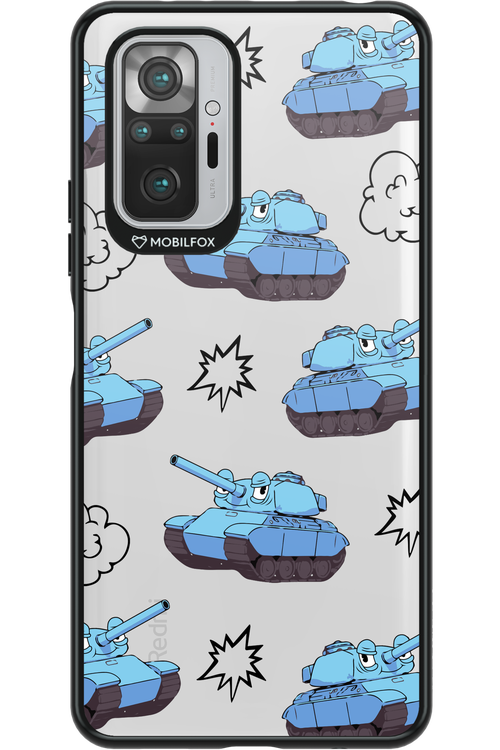 Tank Guy Transparent 2.0 - Xiaomi Redmi Note 10S