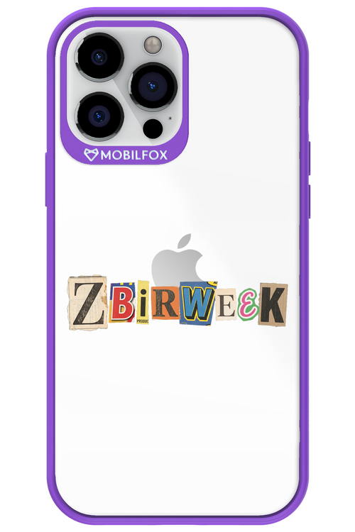 Zbirweek (transparent) 2.0 - Apple iPhone 13 Pro Max