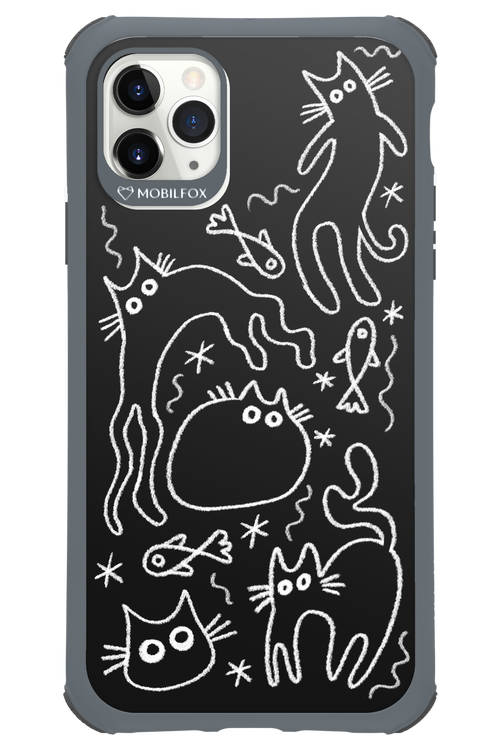 CHALK_CATS 2.0 - Apple iPhone 11 Pro Max