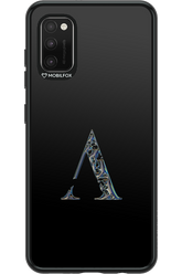 ⁠ ⁠Azteca A Chrome Logo - Samsung Galaxy A41