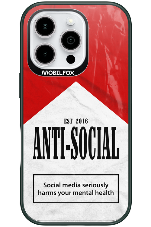 ANTI-SOCIAL II 2.0 - Apple iPhone 16 Pro