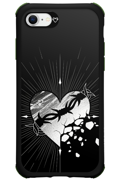 Fehér Szív - Apple iPhone 7