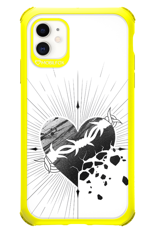 Fekete Szív 2.0 - Apple iPhone 11