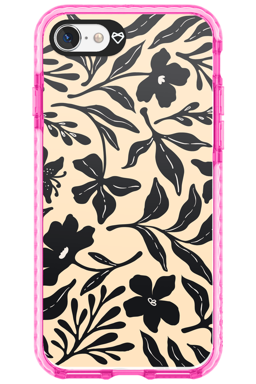 Black Flowers 2.0 - Apple iPhone SE 2022