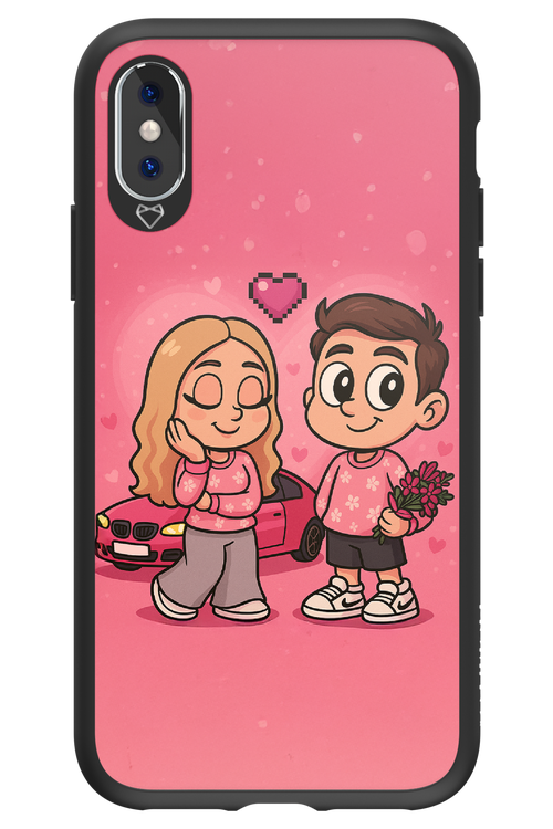 Pink Amour 2.0 - Apple iPhone X