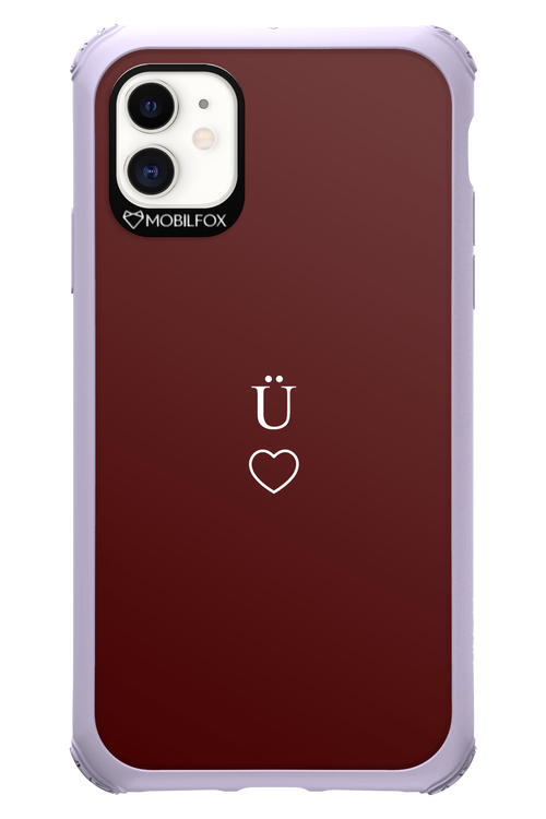 U Burgundia II 2.0 - Apple iPhone 11
