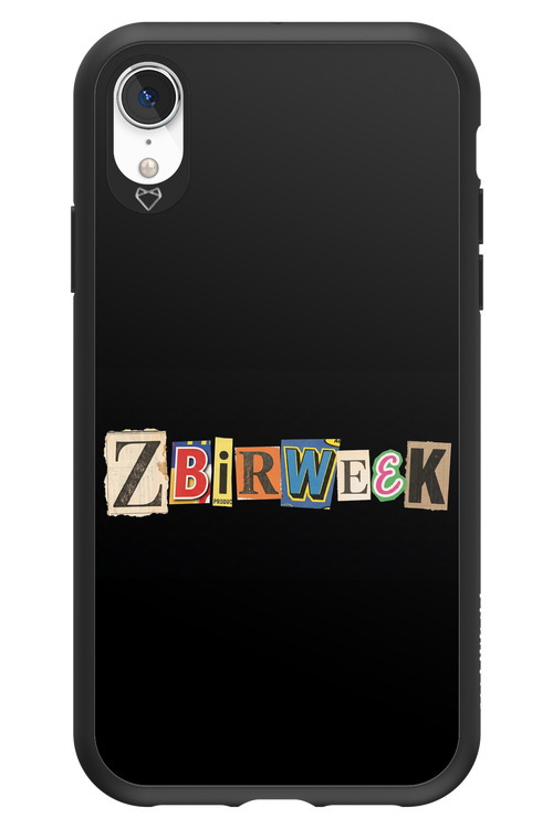 Zbirweek (black) 2.0 - Apple iPhone XR