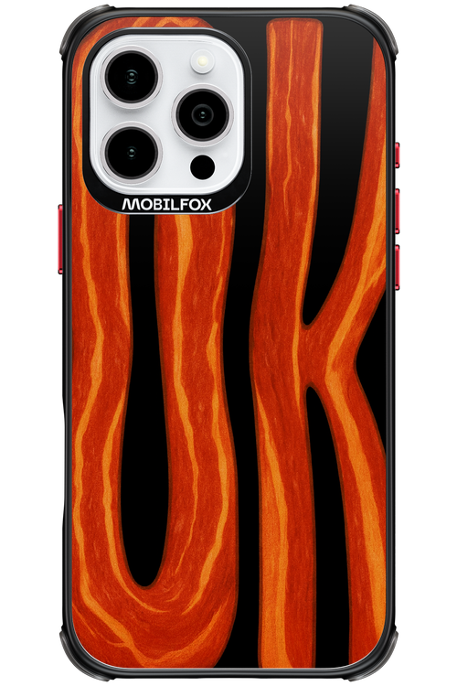 OK (Black-Red) - Apple iPhone 16 Pro Max