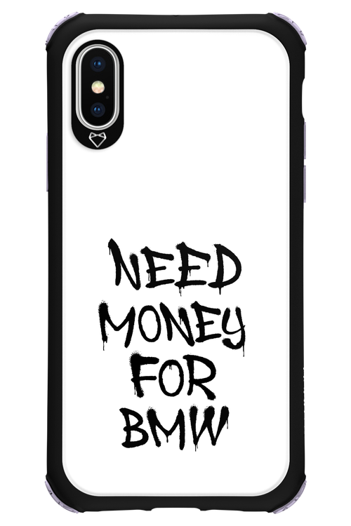 Need Money For BMW Black - Apple iPhone X