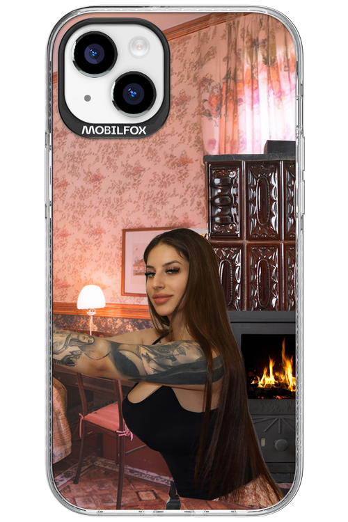 Tattooed Flame - Apple iPhone 15 Plus