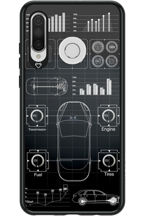 Cyber Grid - Huawei P30 Lite