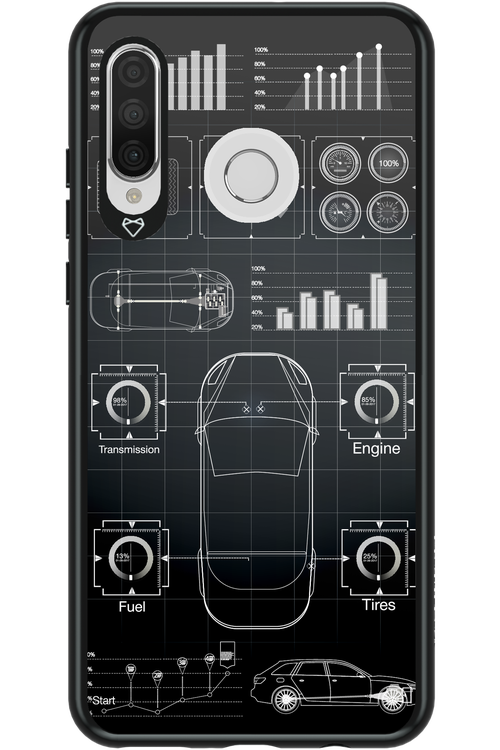 Cyber Grid - Huawei P30 Lite