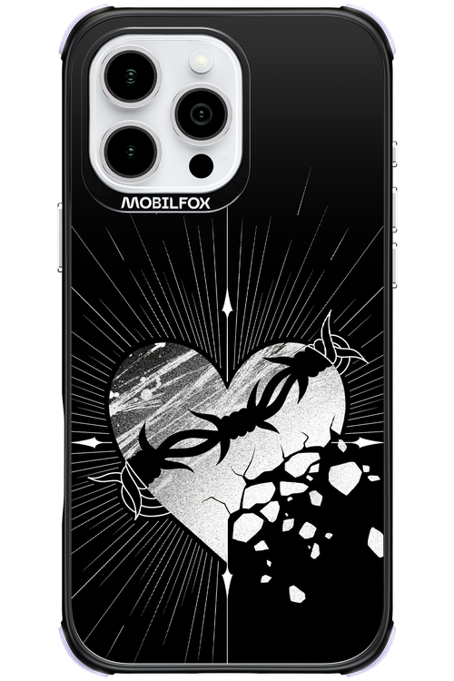 Fehér Szív - Apple iPhone 16 Pro Max