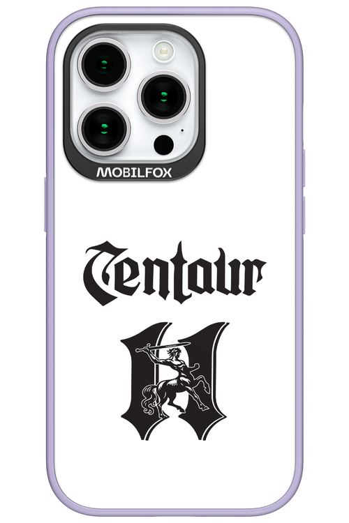Centaur Logo White 2.0 - Apple iPhone 15 Pro