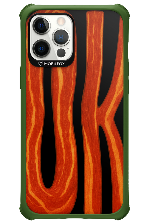 OK (Black-Red) - Apple iPhone 12 Pro Max