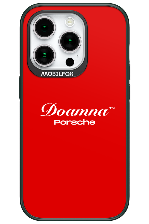 Doamna Porsche (red) - Apple iPhone 15 Pro
