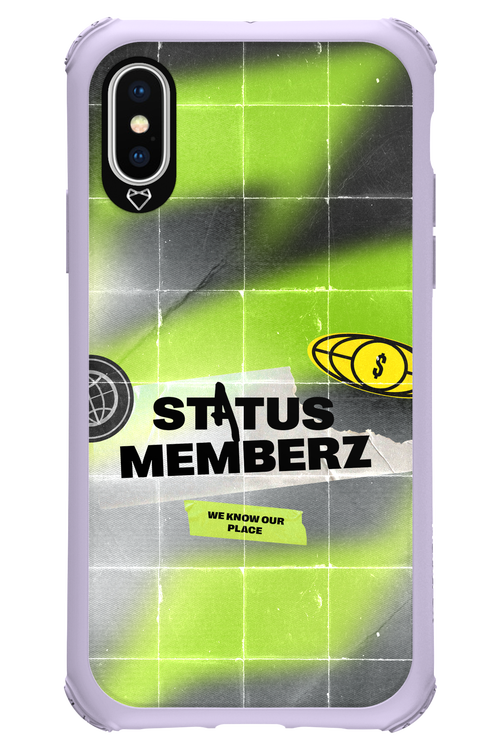 Status Memberz - Apple iPhone X