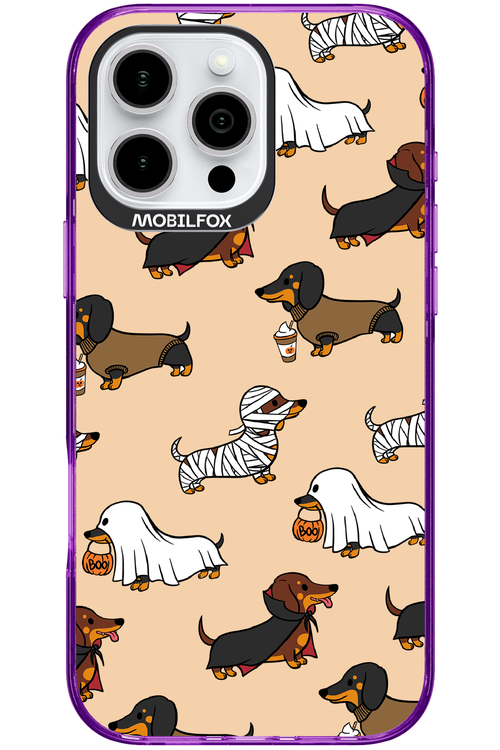 Scary Dachshund - Apple iPhone 16 Pro Max