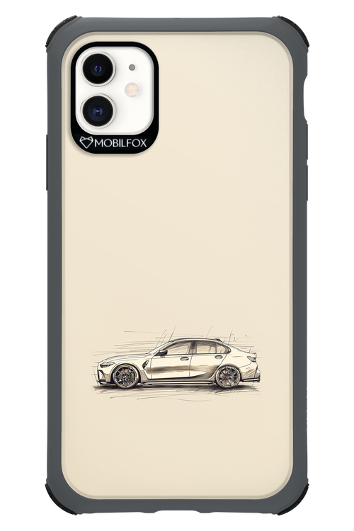 Sketch Car - Apple iPhone 11