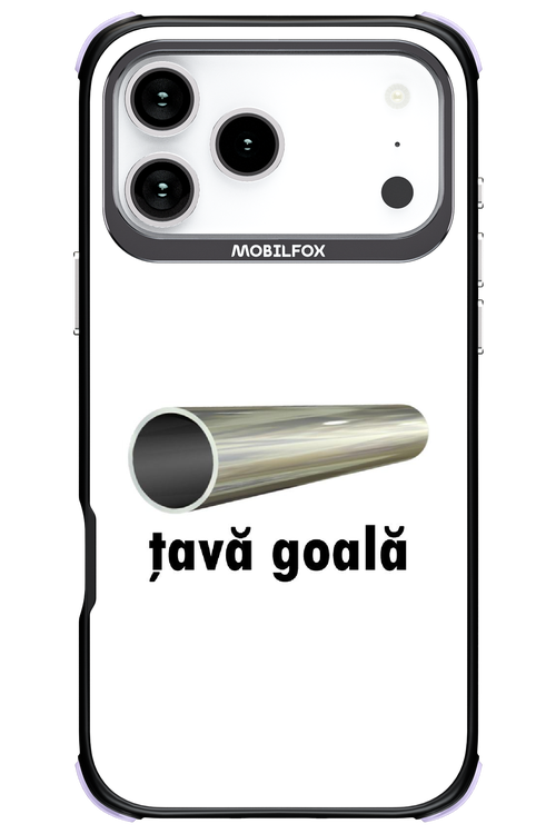 Țavă Goală White - Apple iPhone 17 Pro Max