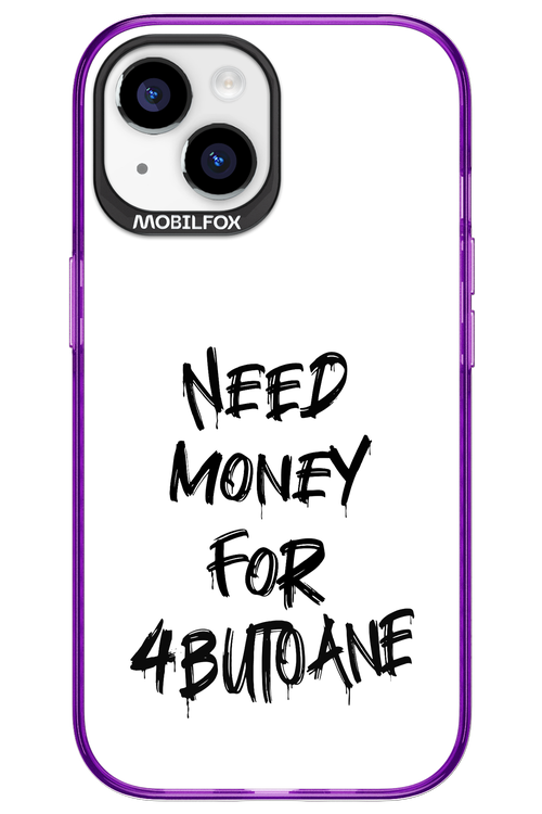 Need Money For Butoane Black - Apple iPhone 15